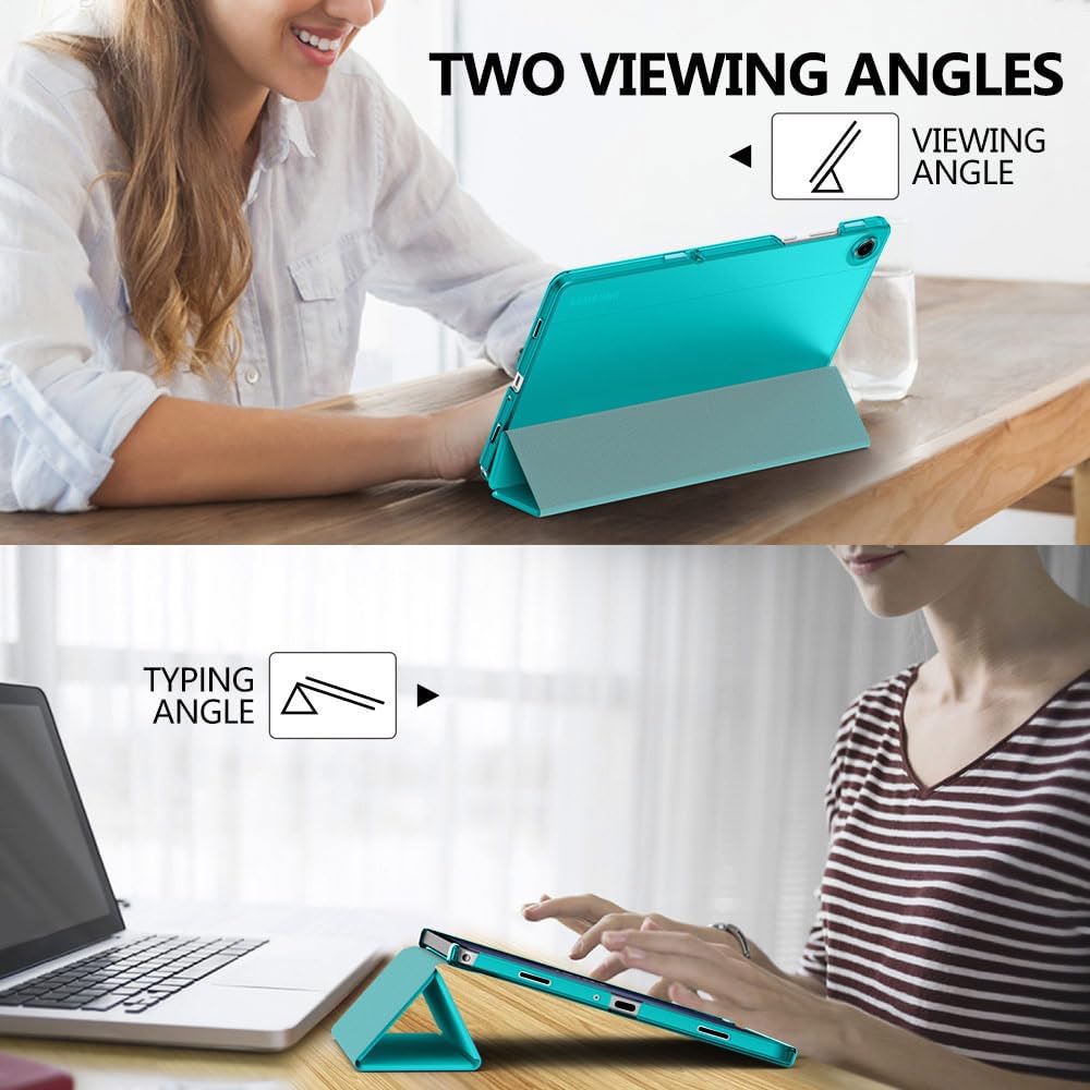 Thumbnail 3 de MoKo Schlanke Hülle für Samsung Galaxy Tab A11+/A9 Plus 11 Zoll – Transparentes Rückseiten-Case mit Auto-Wake-Funktion