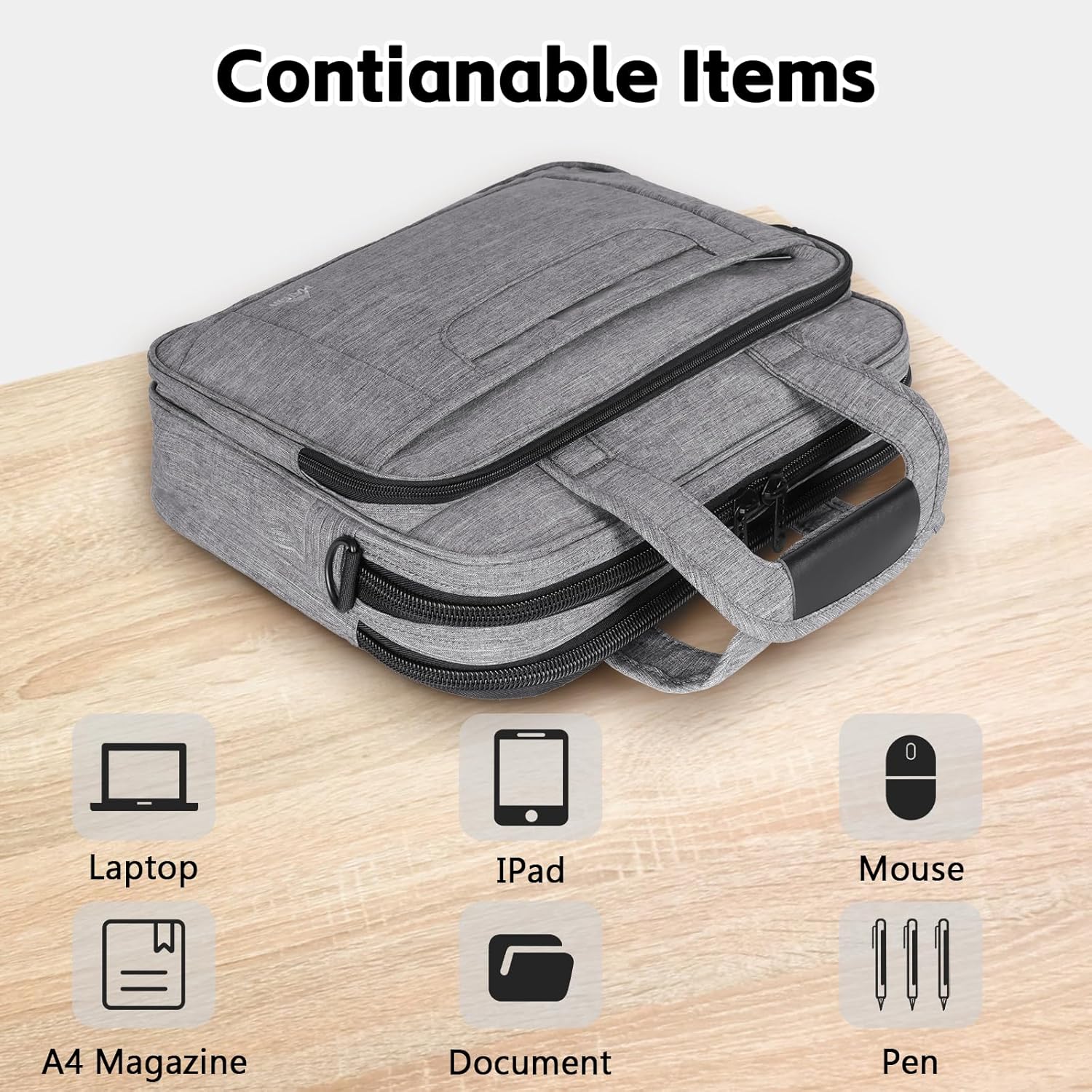 Thumbnail 3 de MATEIN Laptoptasche 15,6 Zoll Business