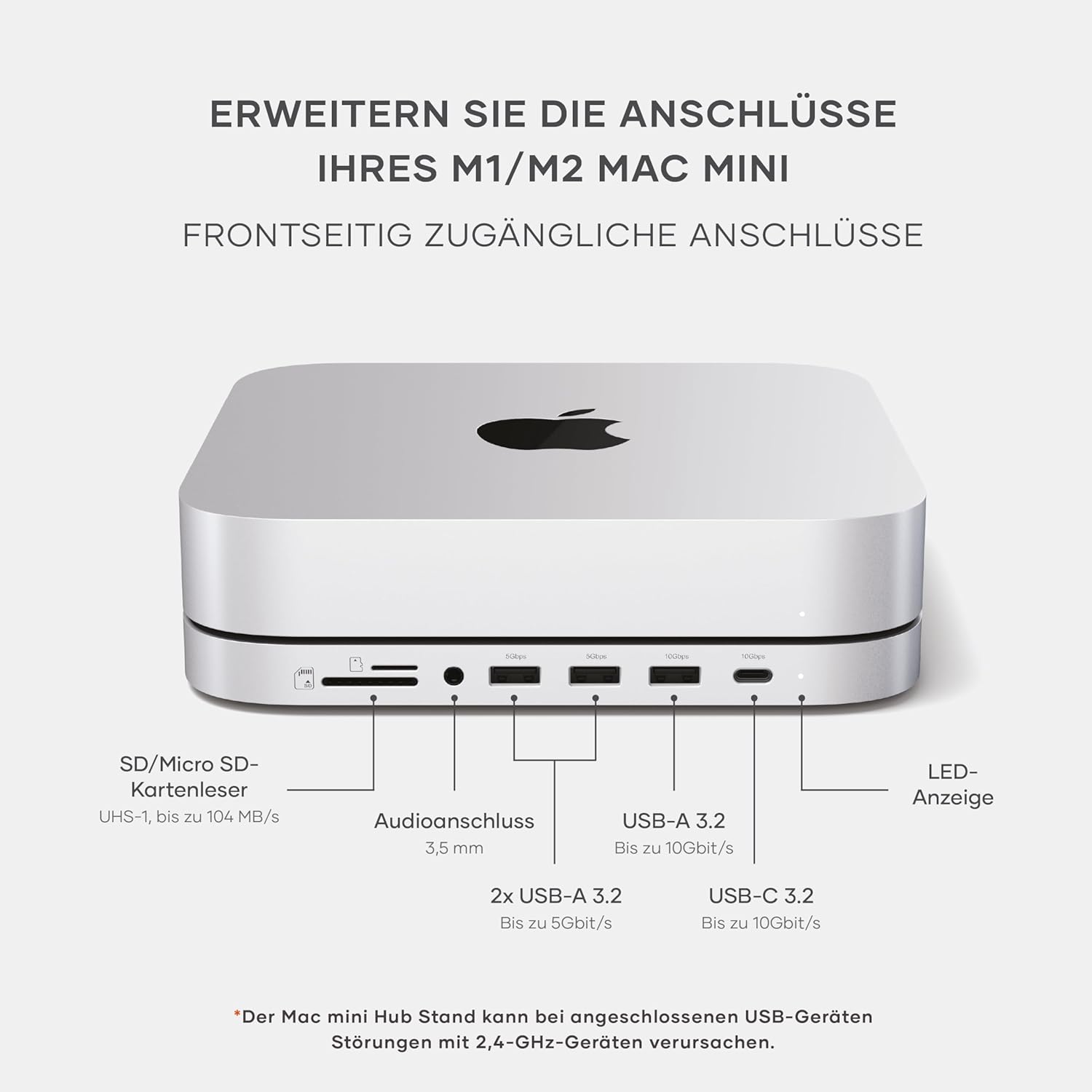 Thumbnail 2 de SATECHI USB-C-Hub & Ständer 10 Gbit/s