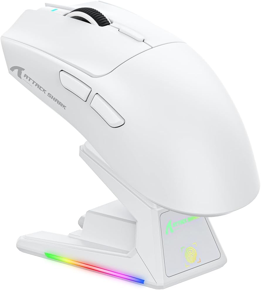 Detalle de Attack Shark X1 gaming mouse 40,000 DPI