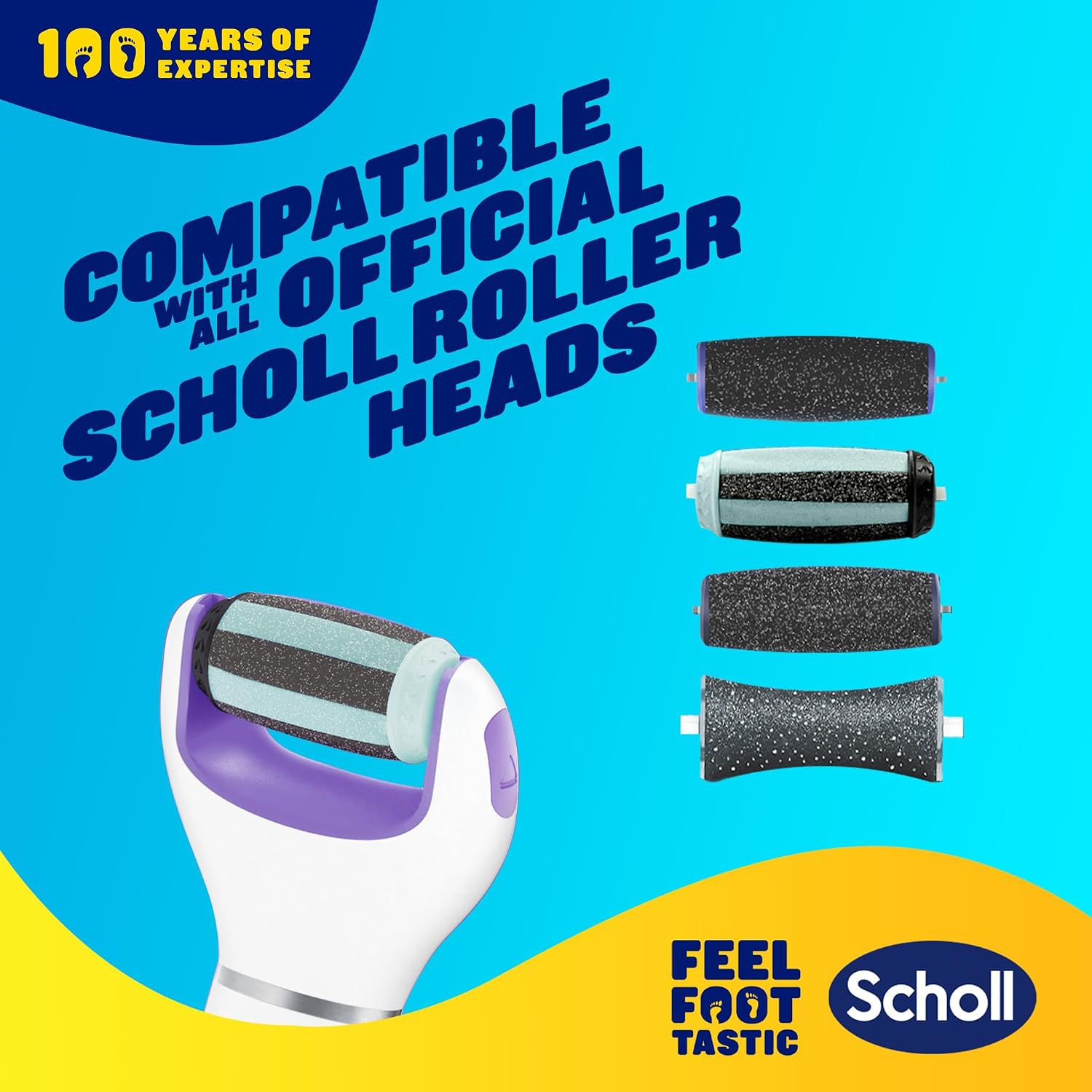 Thumbnail 5 de Scholl ExpertCare 2-in-1 File & Smooth, dual-speed electric foot file
