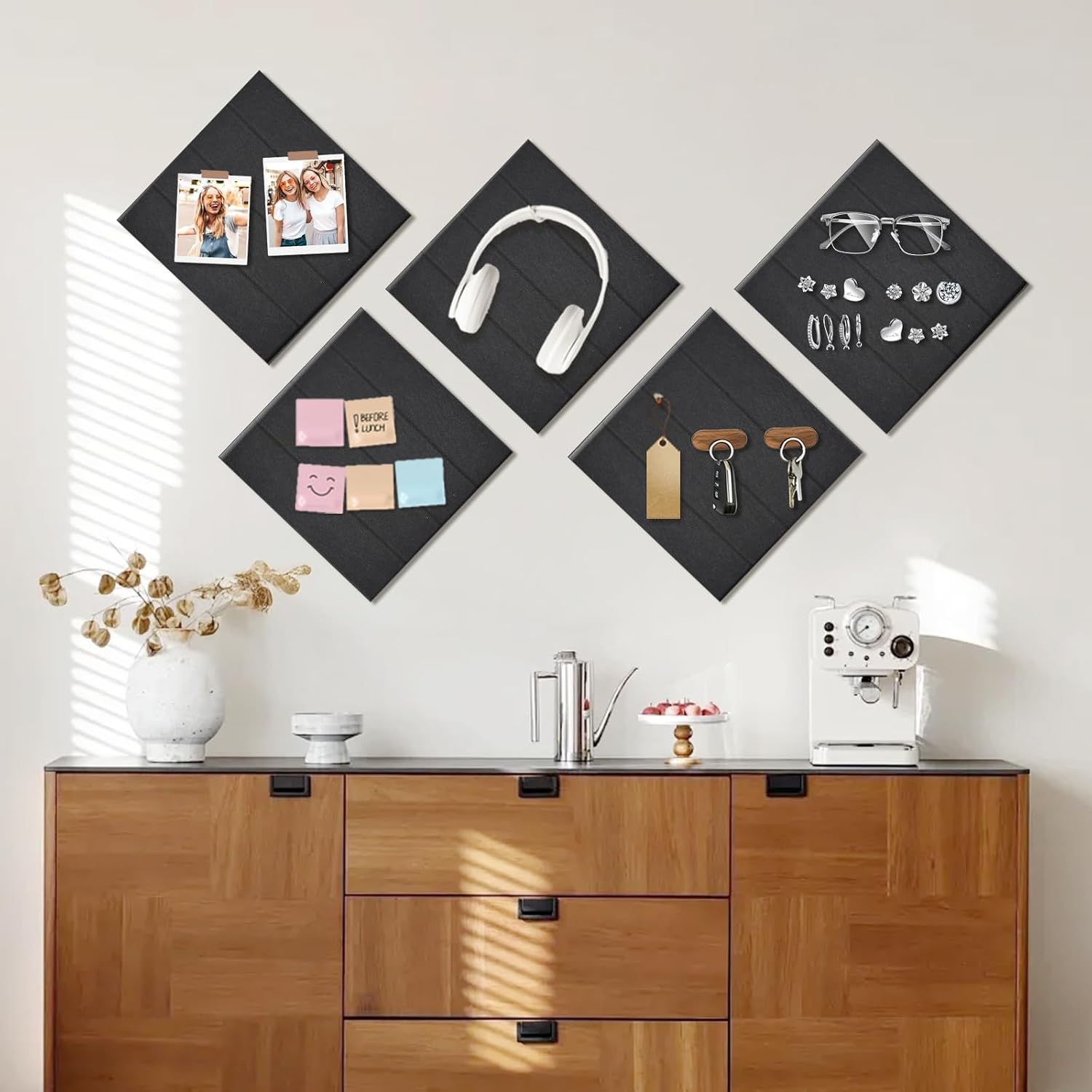 Detalle de DALTACK Felt Bulletin Board, 6-Pack