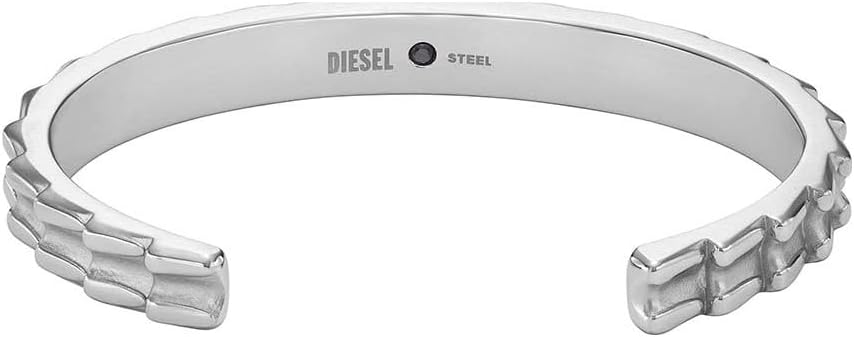 Thumbnail 1 de Diesel Homme – Bracelet manchette en acier inoxydable