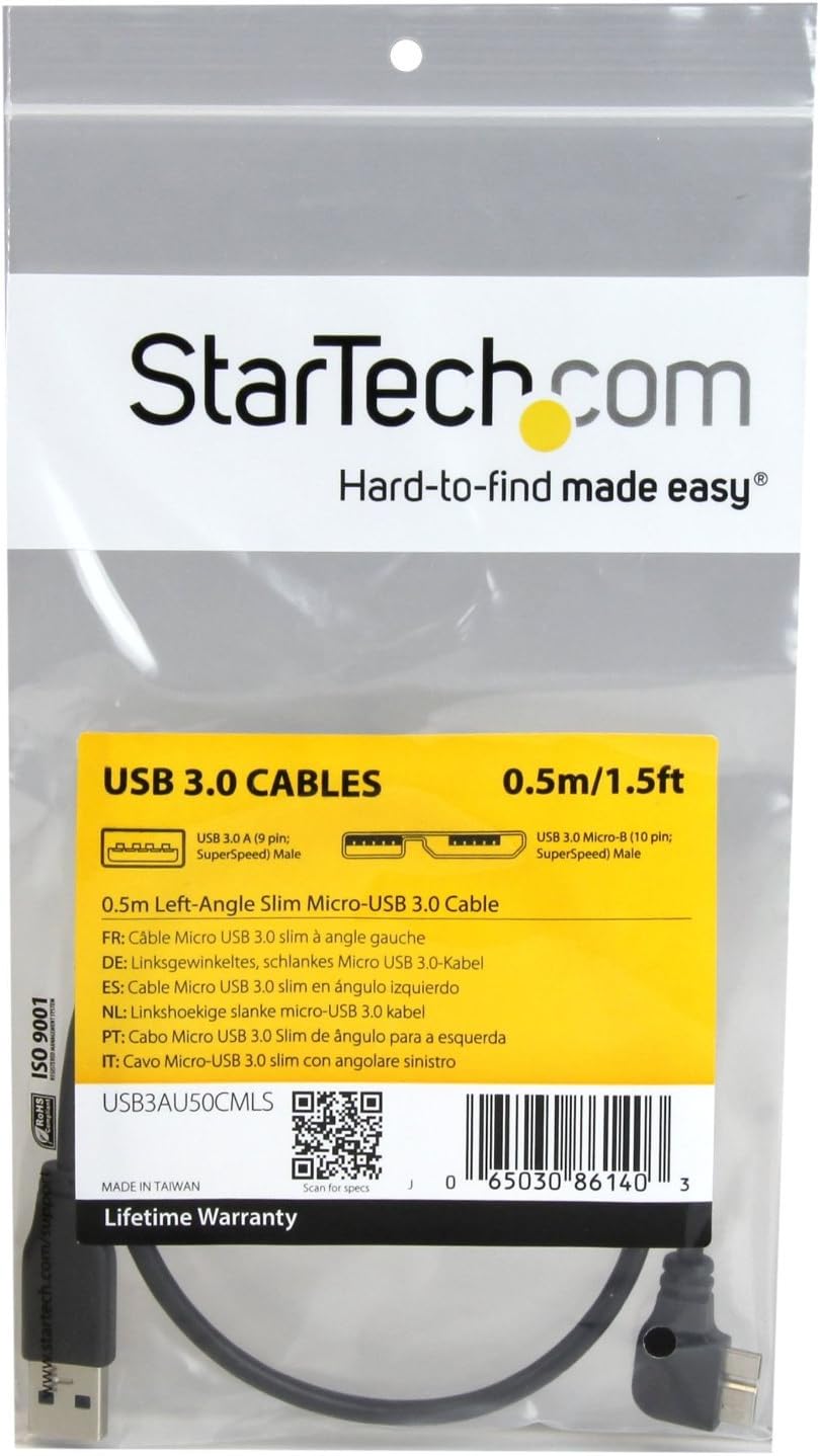 Detalle 2 de StarTech.com Slim Micro USB 3.0 20in 🔌