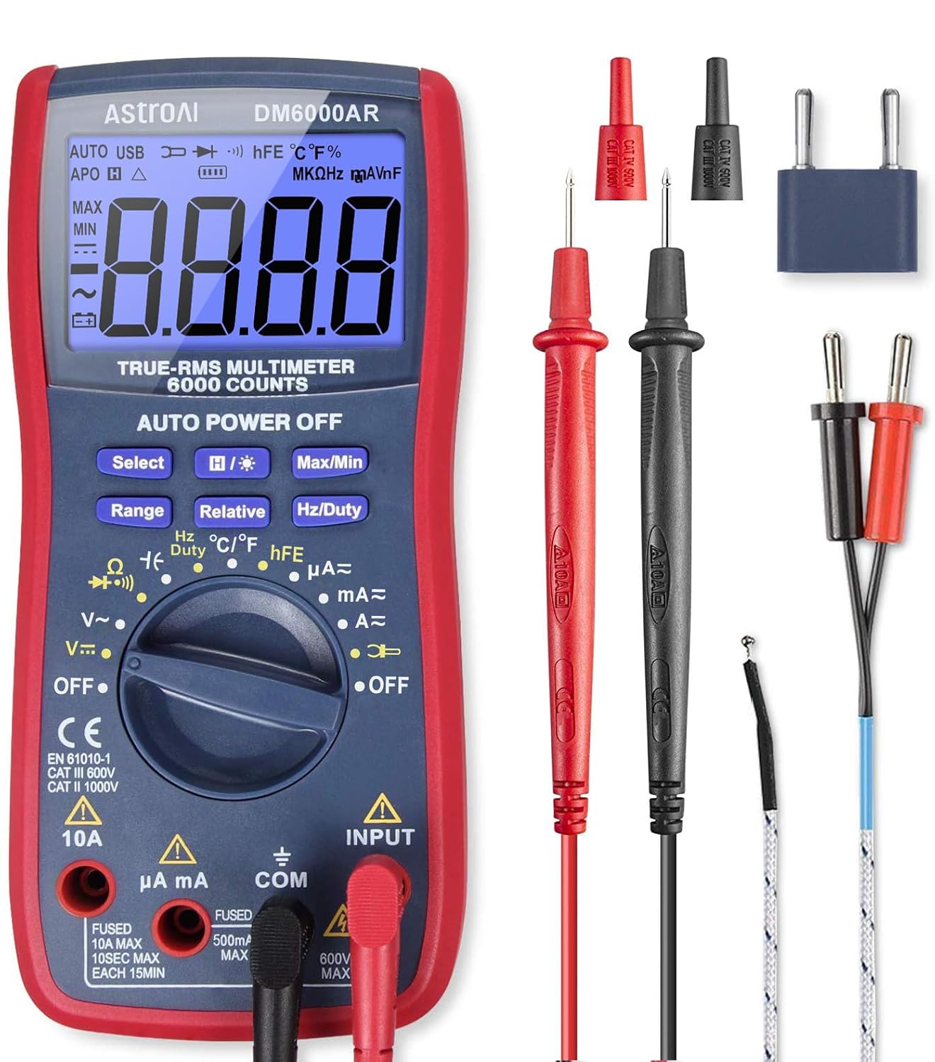 AstroAI TRMS 6000 Digital Multimeter 📟