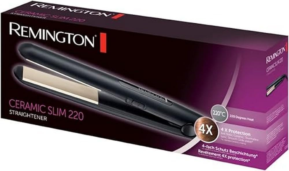 Thumbnail 1 de Remington S1510 Ceramic Slim : lisseur cheveux avec protection céramique/tourmaline 4X