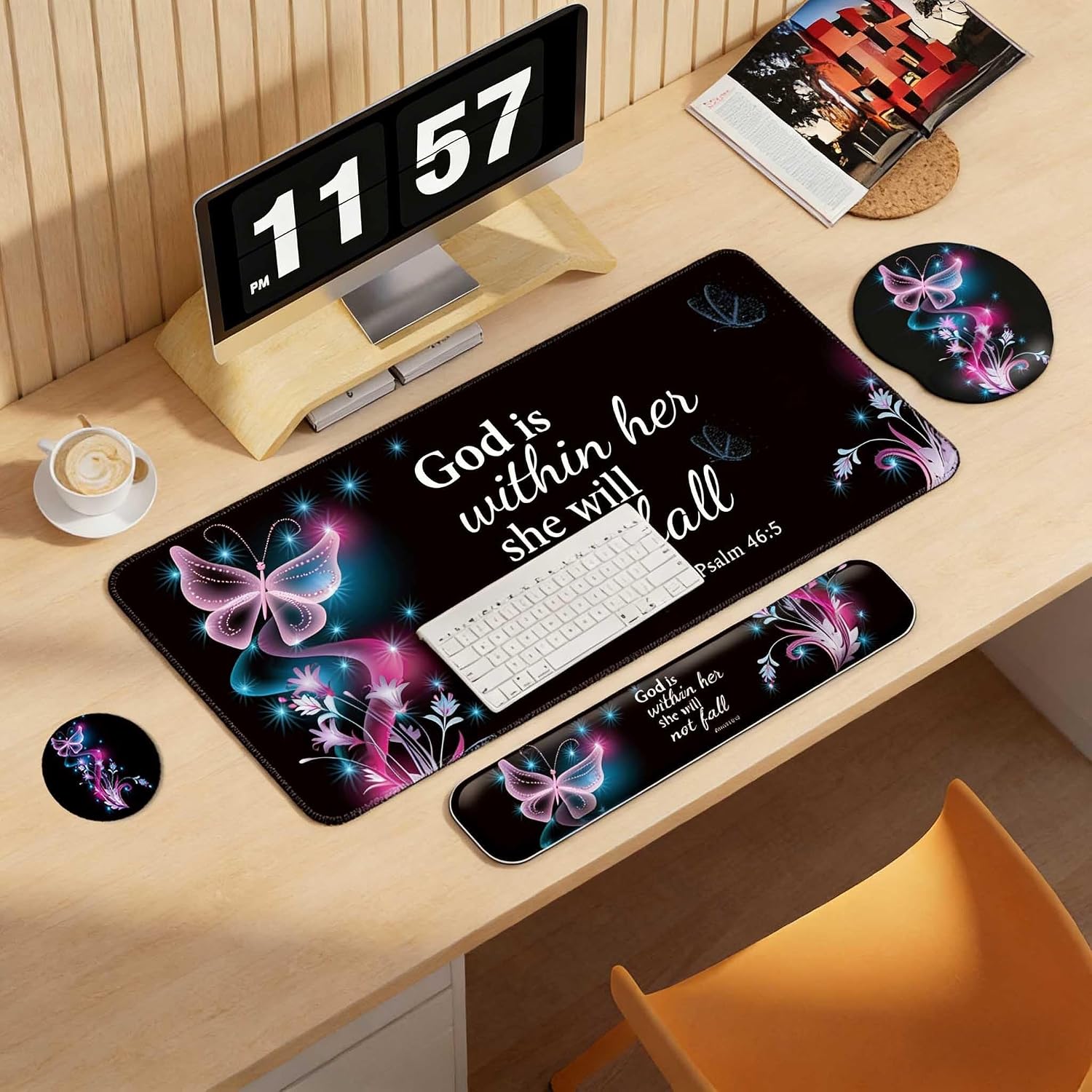 Thumbnail 6 de VINEBURY Desk Mat Set, Lycra