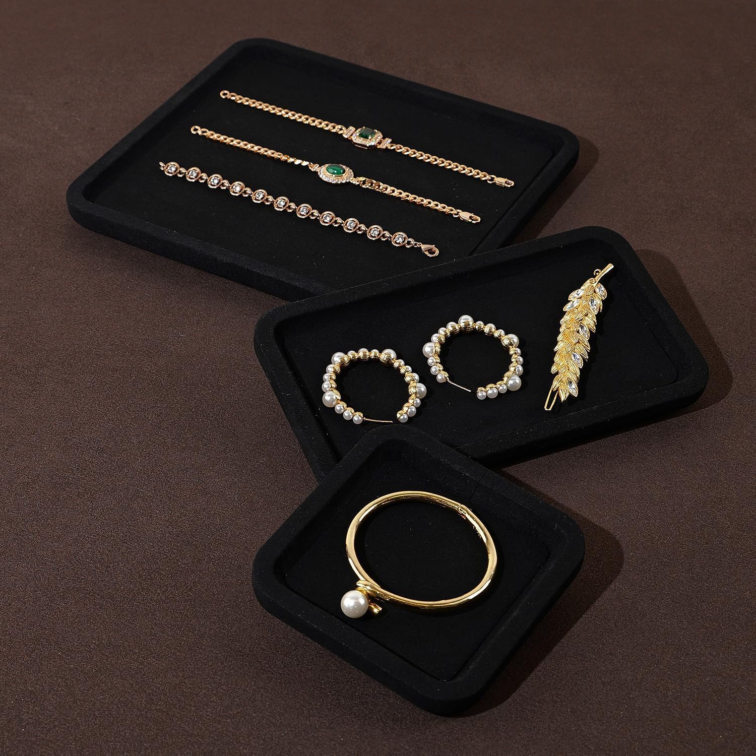 Thumbnail 7 de Papten Bandeja Apilable para Joyas 🌟 18x20cm