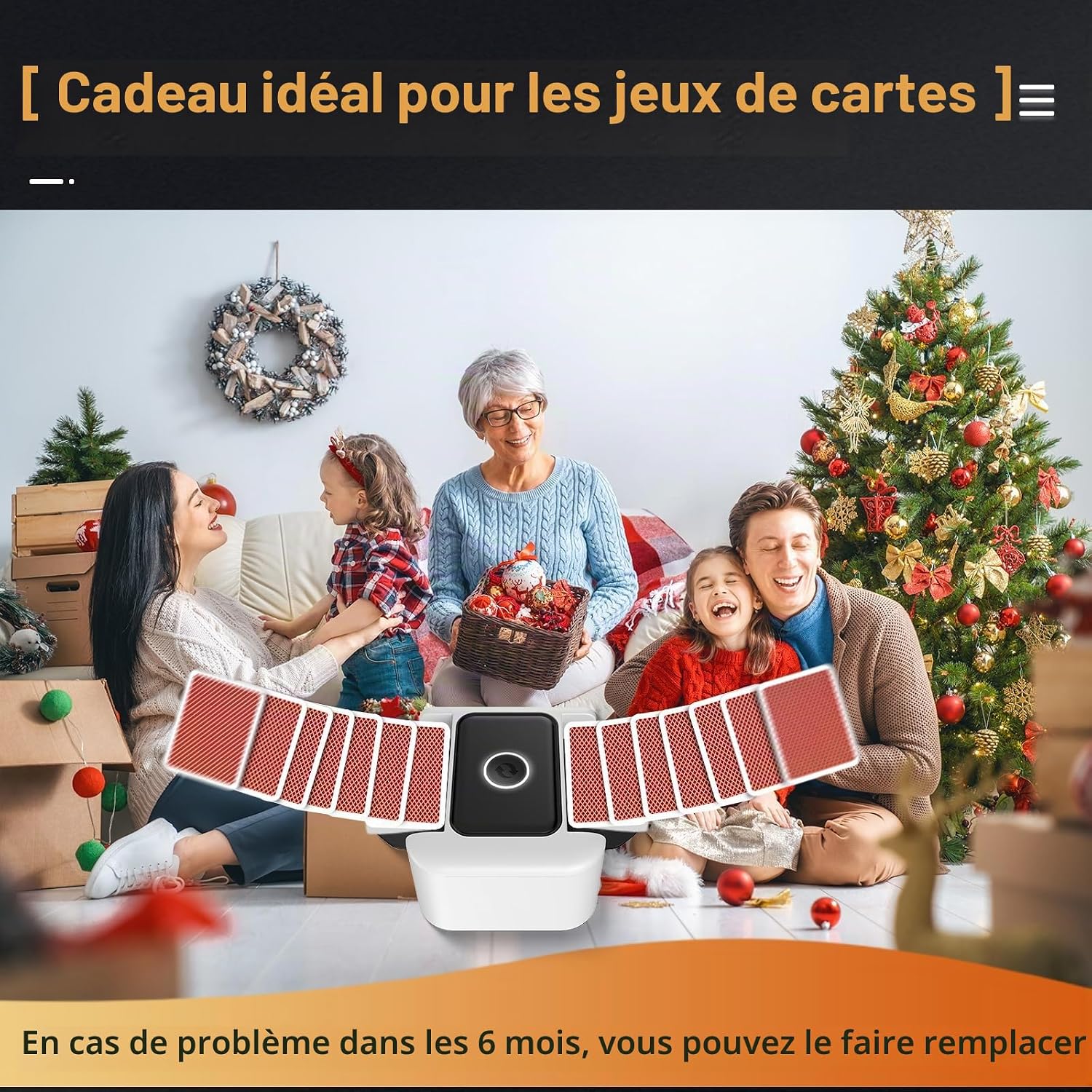 Thumbnail 6 de Buldoospok Silencieux Mélangeur de Cartes Automatique – 2000 mAh, USB-C, Portable