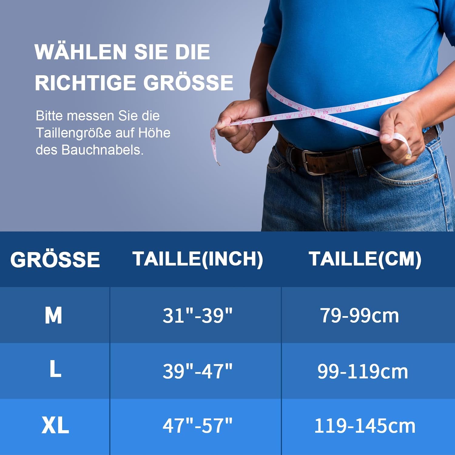 Detalle de HONGJING Beheizte Rückenmassagegerät Bandage – 3-in-1 Wärme, Massage und Stütze (XL)