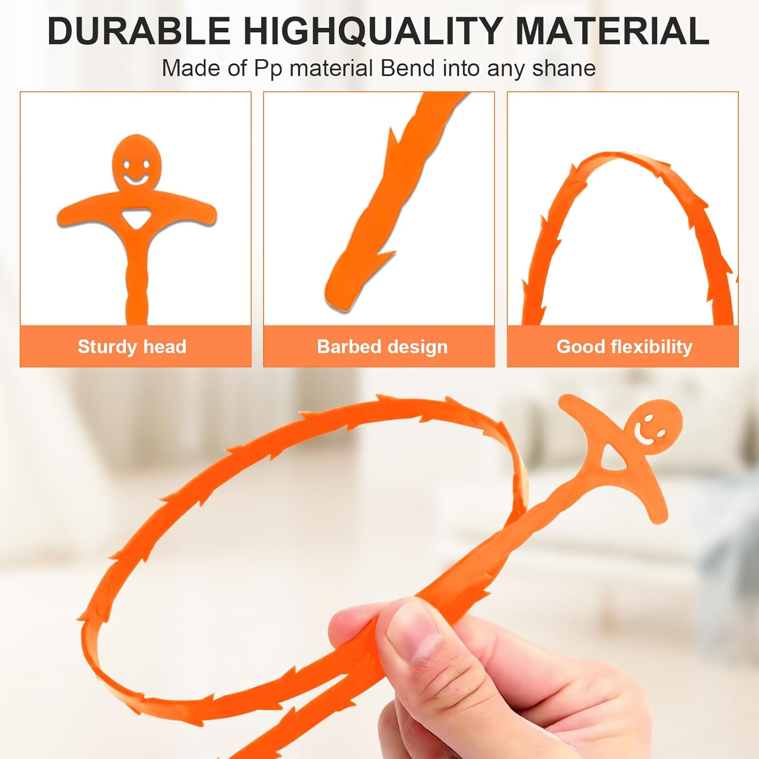 Thumbnail 4 de Drain Unblocker Cleaner Brush Tool 4PCS