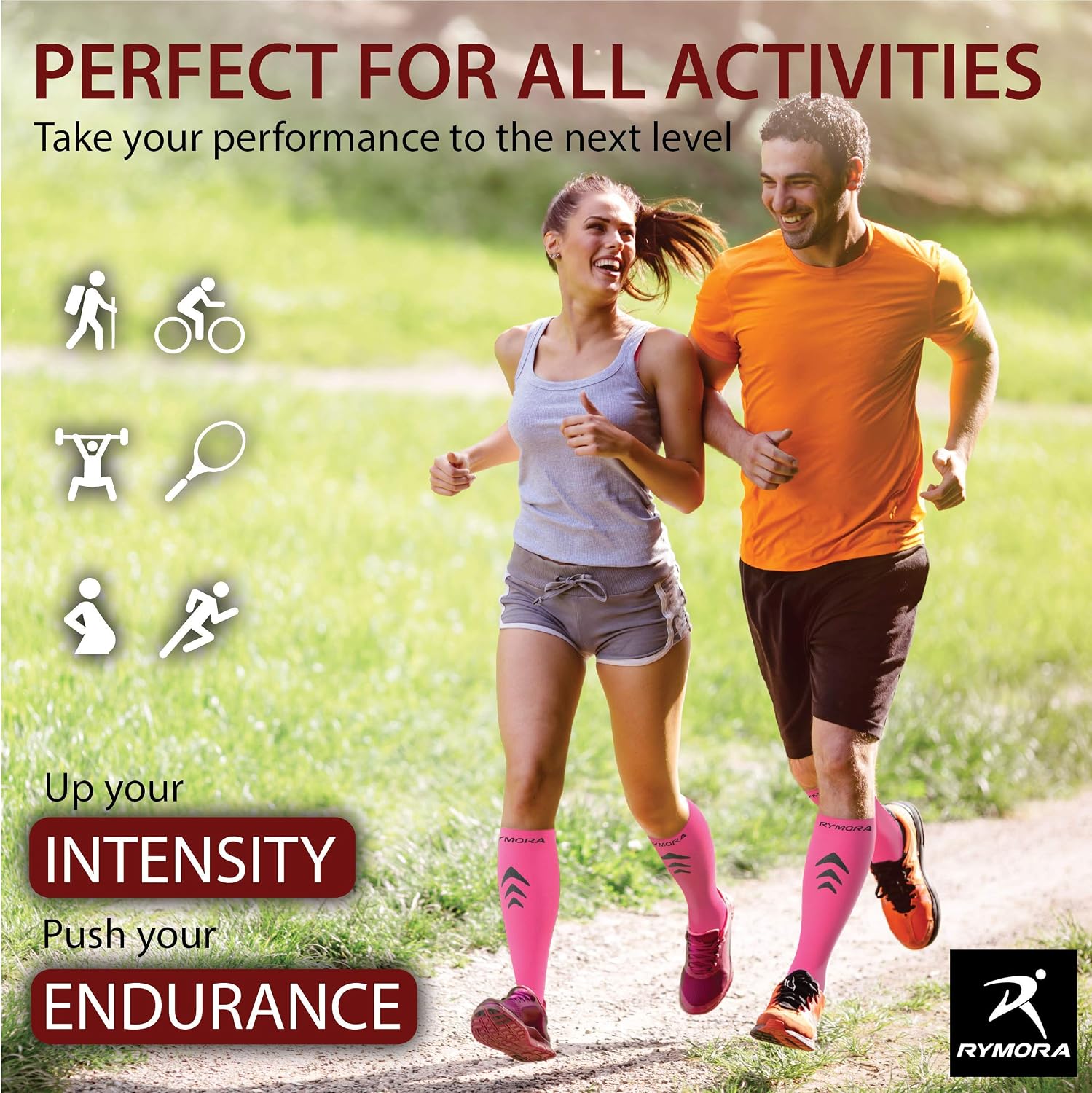 Detalle de Compression Socks for Men and Women – for Sports, Running, Flying, Work & More