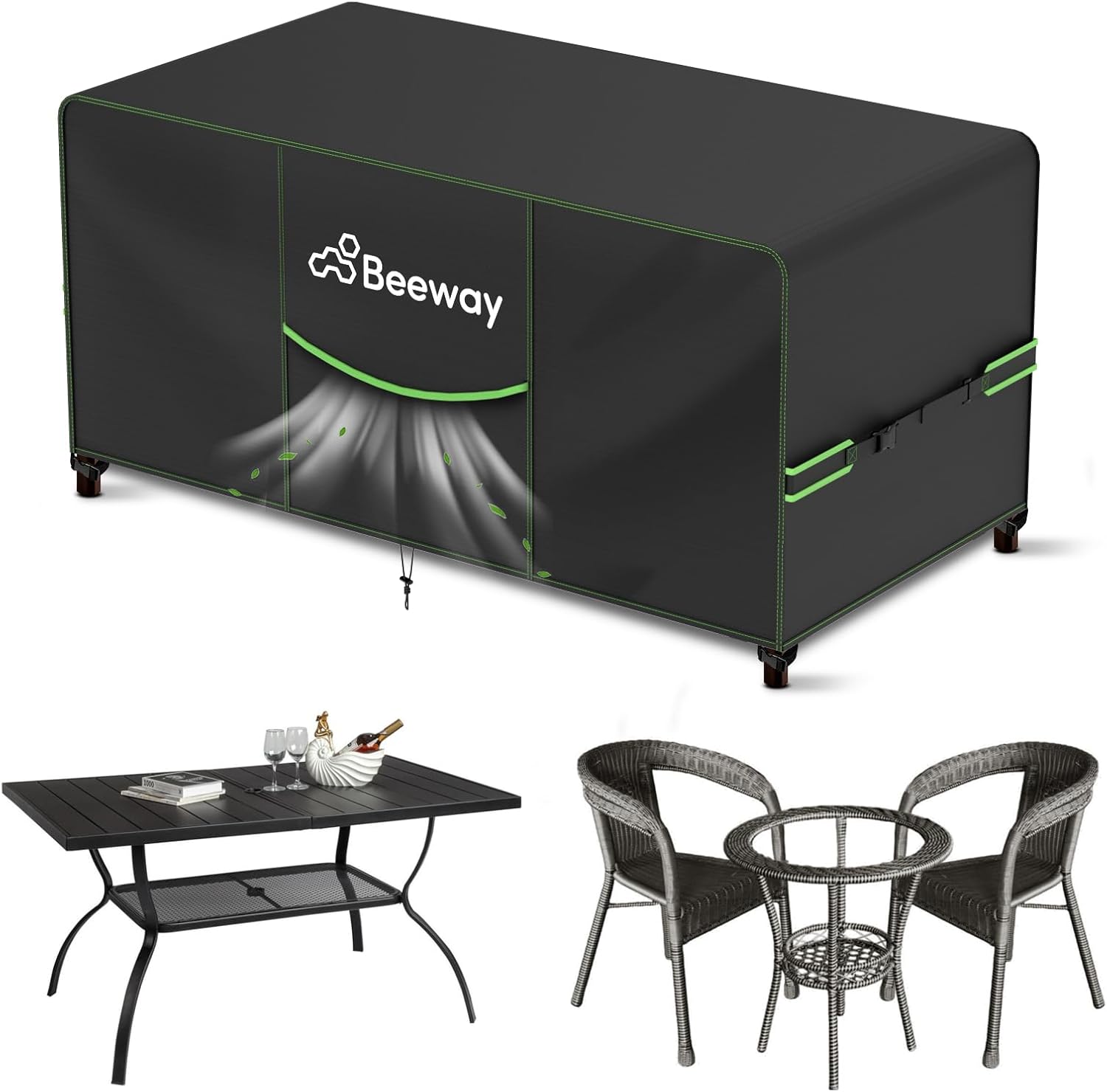 BEEWAY cover for garden furniture, 420D