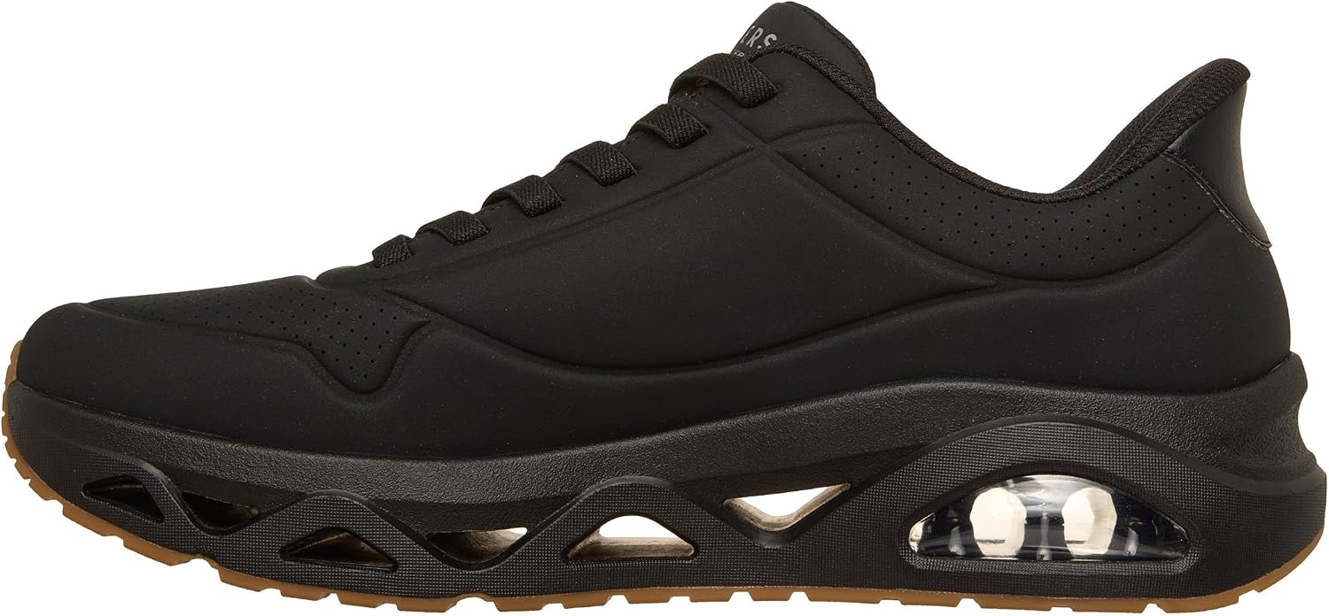 Detalle de Skechers Herren UNO Glide-Step Glide On Air Slip-InTurnschuhe – Schlupfkomfort mit Glide-Step Technologie