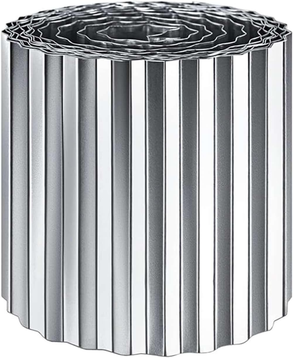 Thumbnail 4 de Corrugated Metal garden edging wave roll 16cm