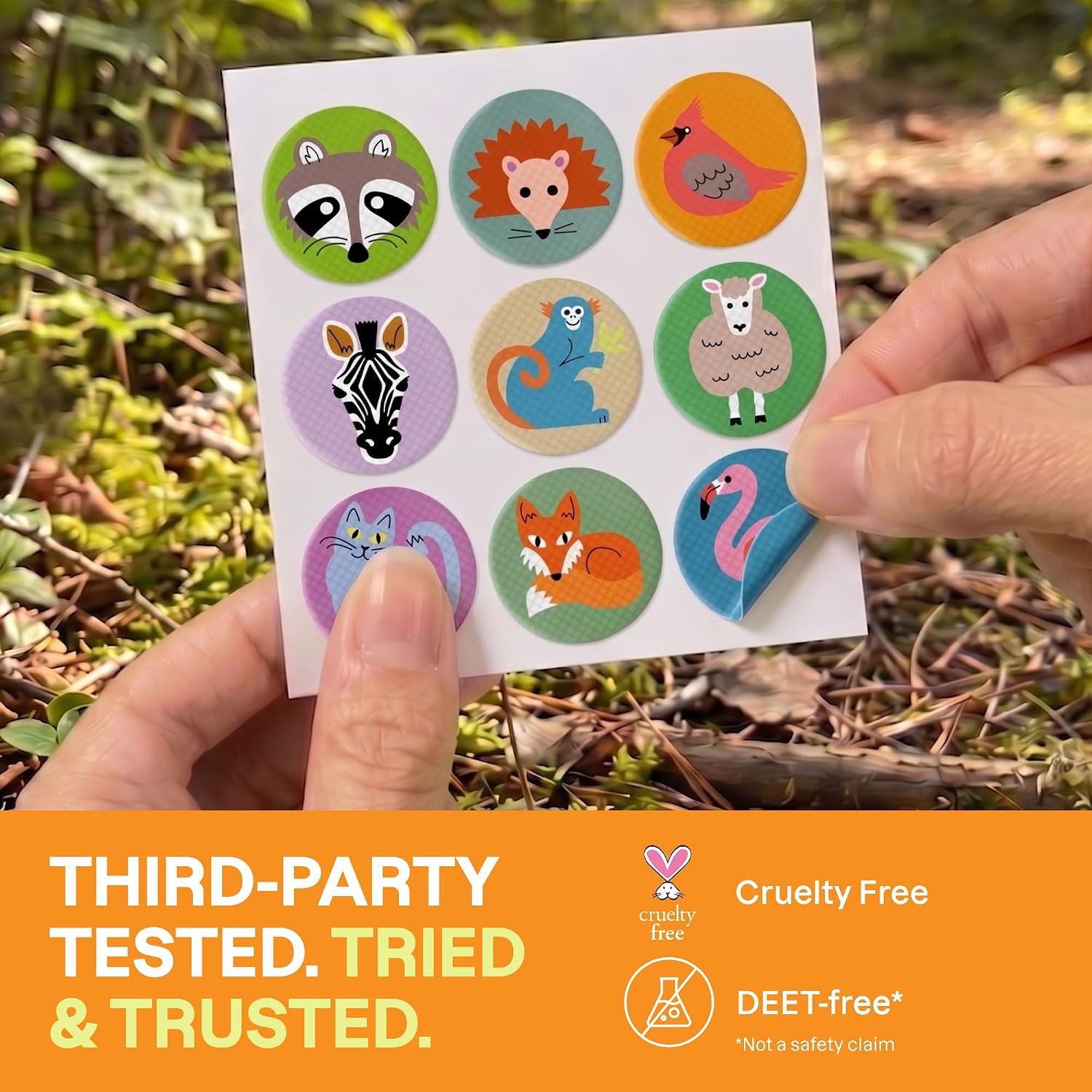 Thumbnail 6 de Cliganic CL-GA-006-90 Mosquito Repellent Stickers, 90-Pack, Plant-Based Oils