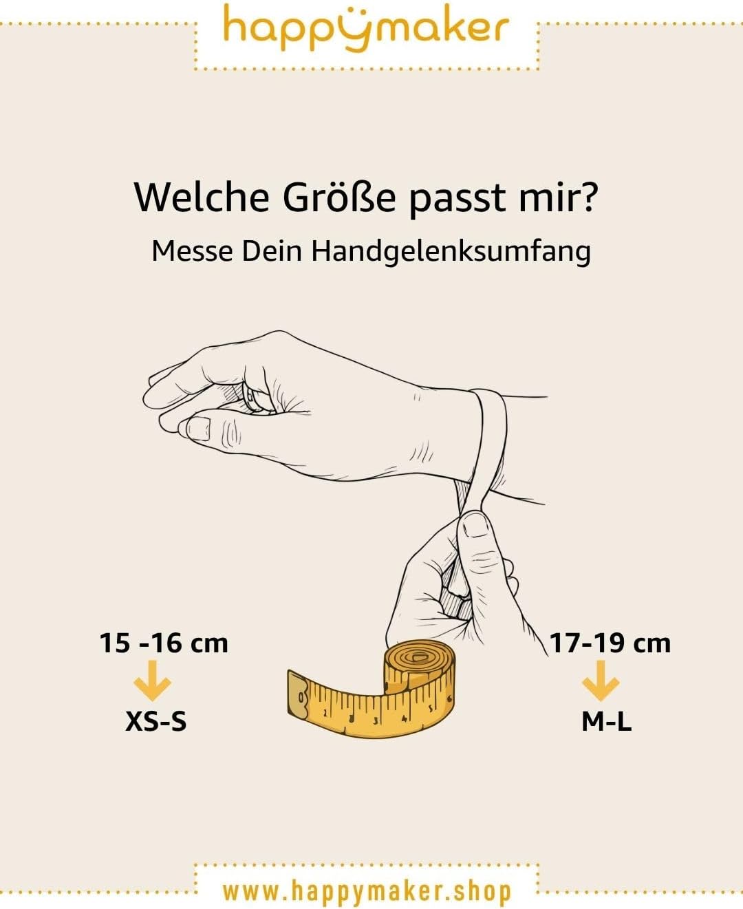 Thumbnail 4 de happymaker Edelstein Armreifen – elastischer Edelstahlarmreif mit Edelsteinperlen, handgefertigt in Deutschland