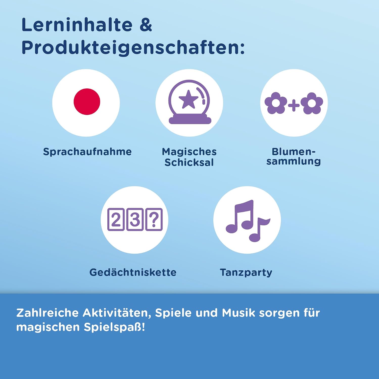 Detalle de VTech Unicorn Academy: Magisches Tagebuch mit Sophias Originalstimme für Kinder (5–12 Jahre)