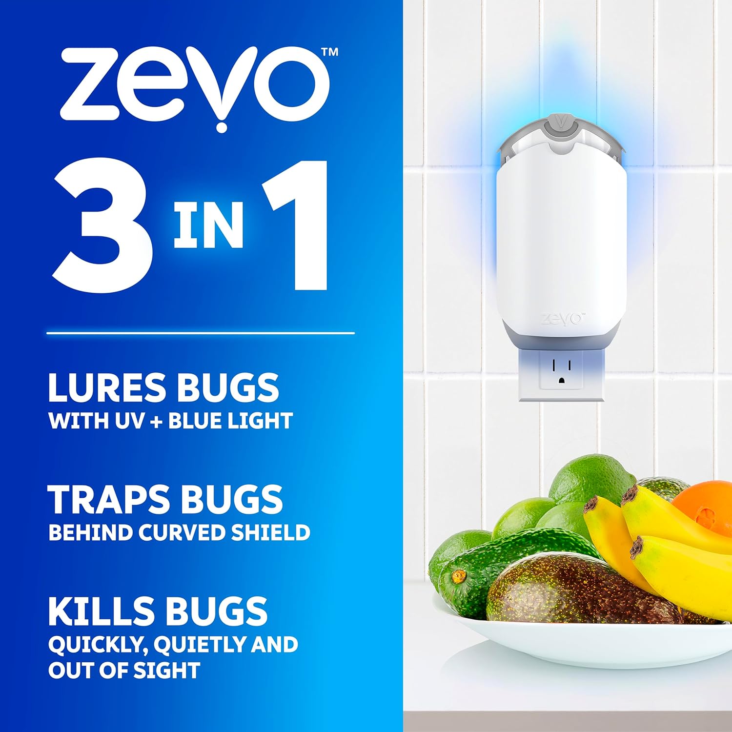 Thumbnail 1 de Zevo 2 flying insect trap 24/7