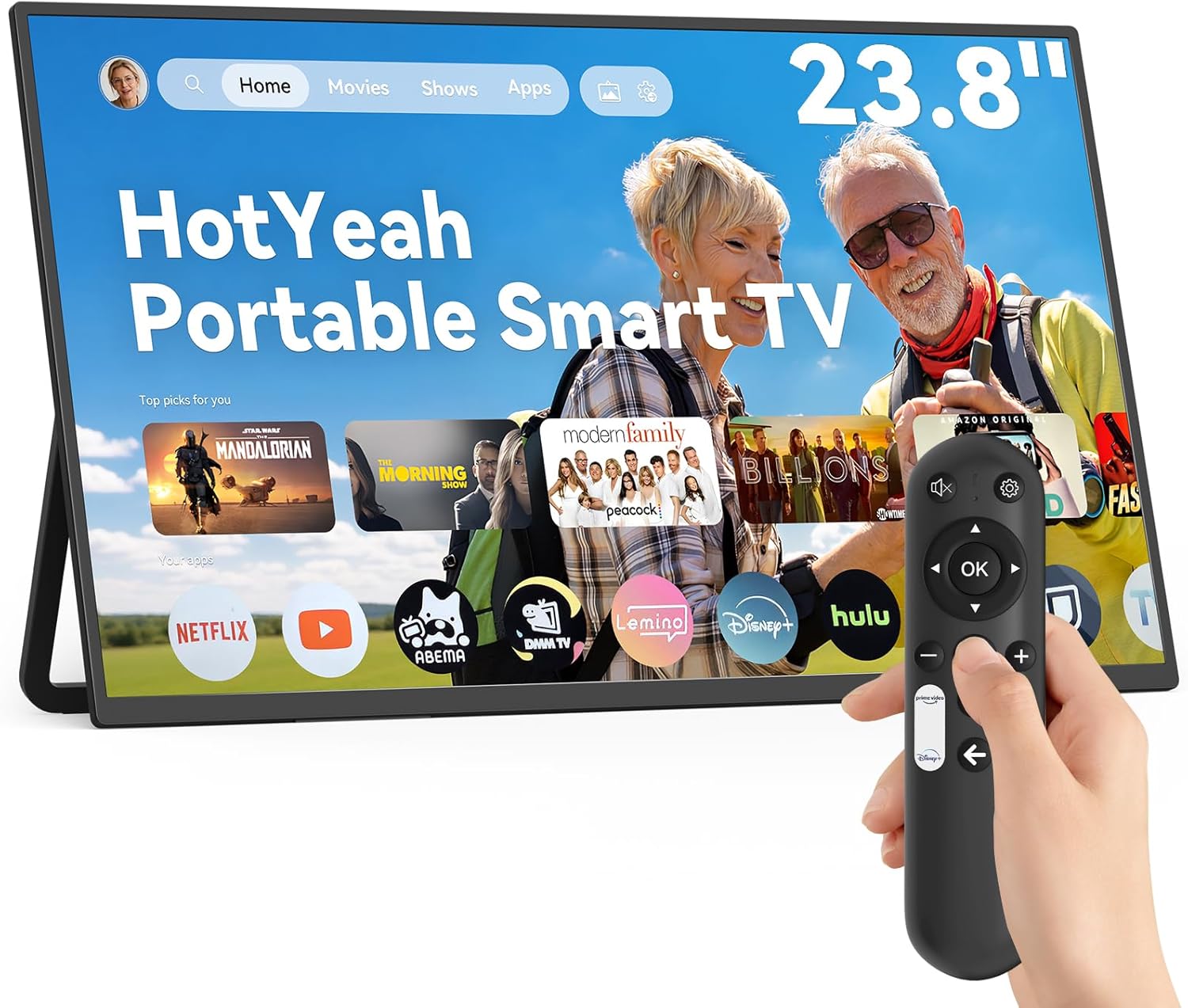 Detalle de Portable Smart TV 23.8-inch