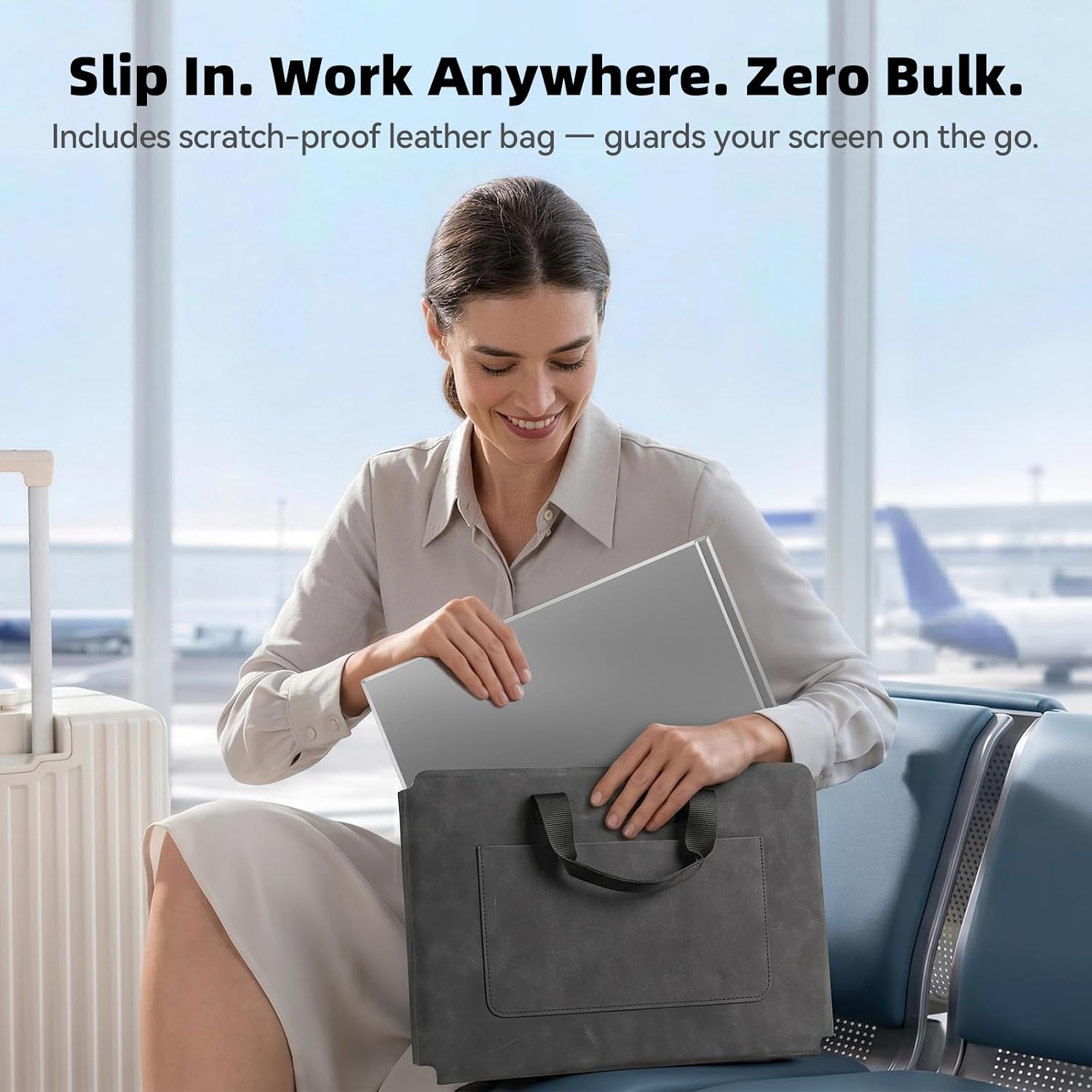 Thumbnail 6 de DZVW P8 15.6-Inch Laptop Screen Extender, FHD 1080p IPS, Matte Display