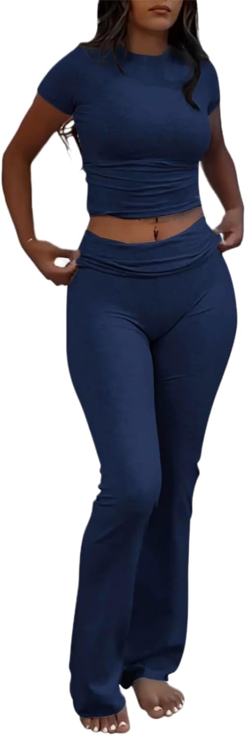 Detalle 2 de AYWA Women's 2 Piece Lounge Set pajama outfit