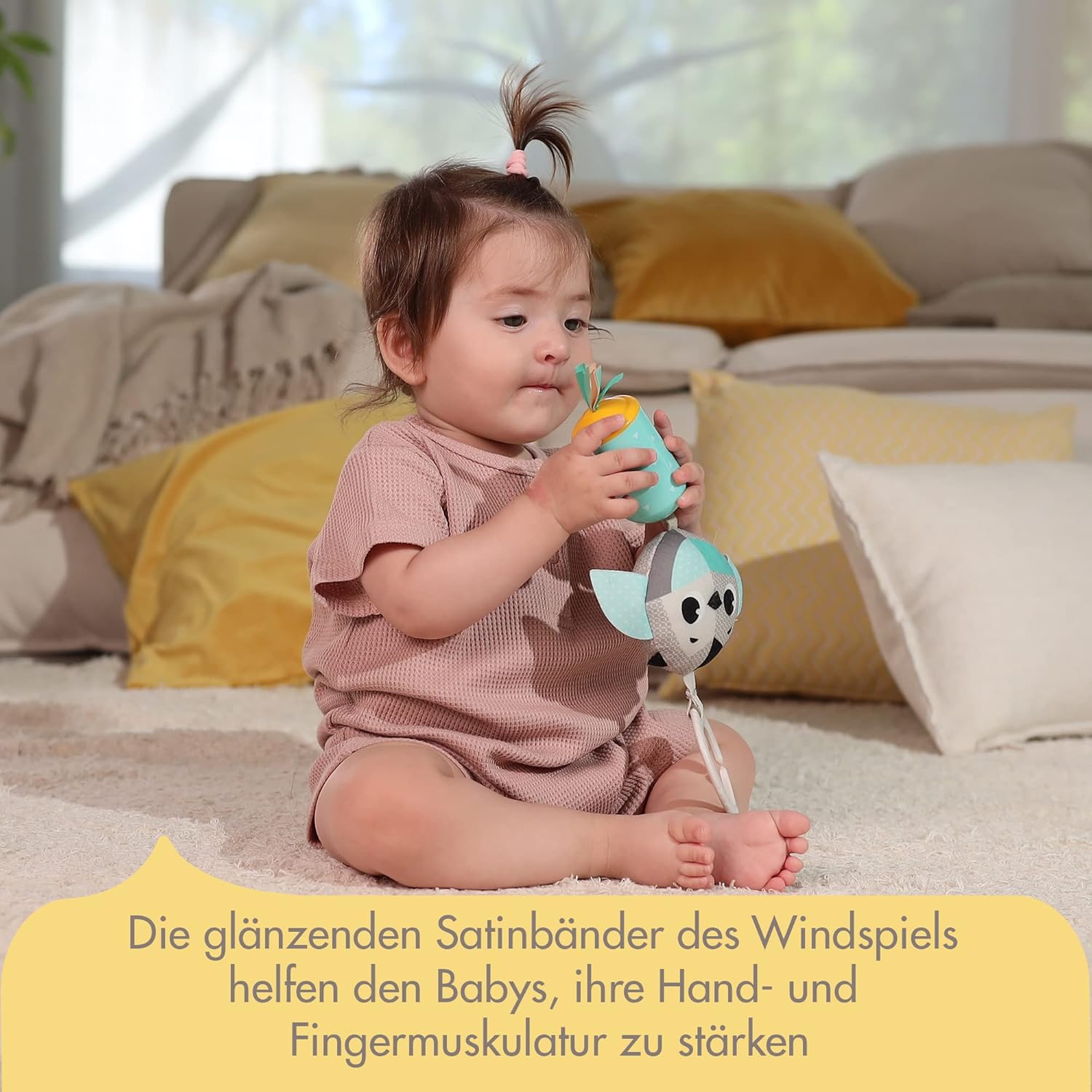 Detalle de Tiny Love Magical Tales Black & White Geschenkset – Baby-Geschenkset mit Entwicklungsspielzeug (0m+)