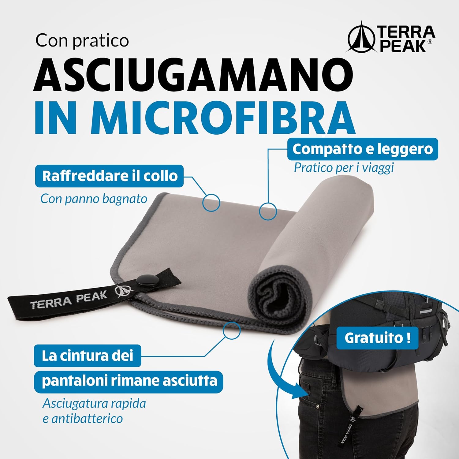 Thumbnail 3 de Terra Peak Bastoncini trekking in carbonio 220 g