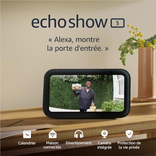 Thumbnail 7 de Echo Show 5 (Nouvelle génération) – Écran tactile 5,5'' connecté et compact d’Amazon
