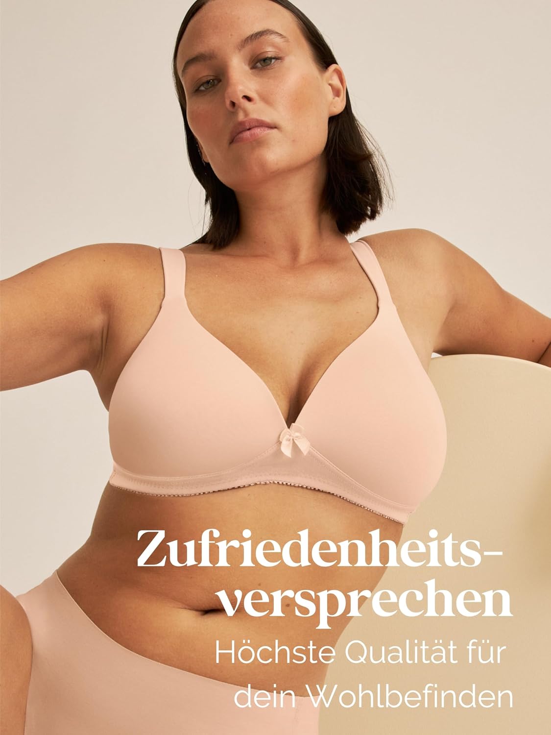 Thumbnail 5 de Naturana® BH Damen ohne Bügel [Cup A-D] mit nahtlosen Cups und gepolsterten Trägern – Komfort trifft Passform