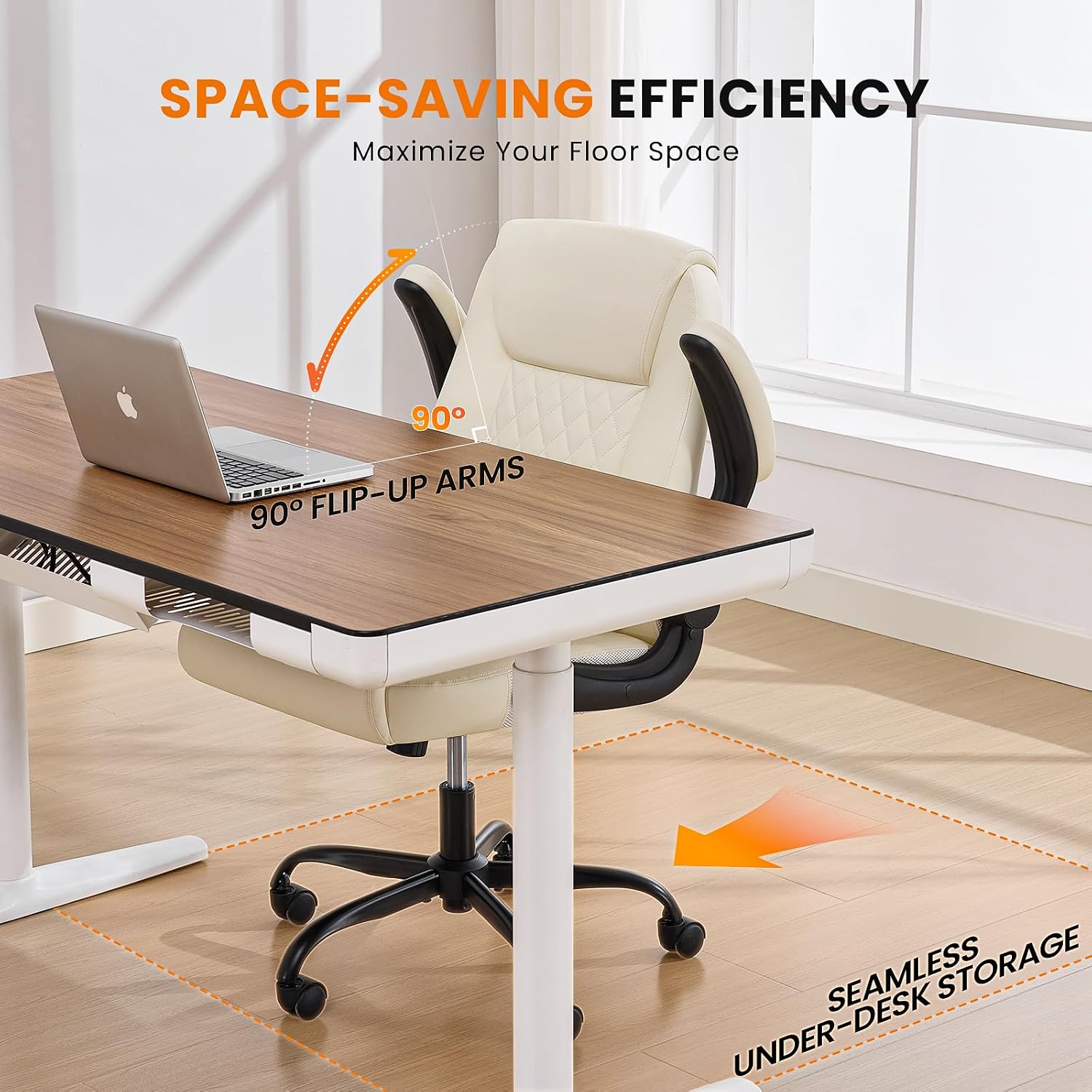 Detalle 2 de Deroavixe Office Chair, PU Leather