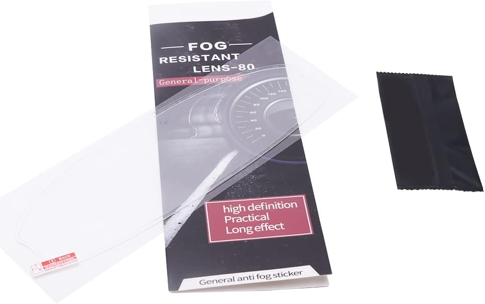 Thumbnail 6 de Klomveris Helmet Visor Anti-fog Film: Universal Clear Insert for Clearer Riding Vision