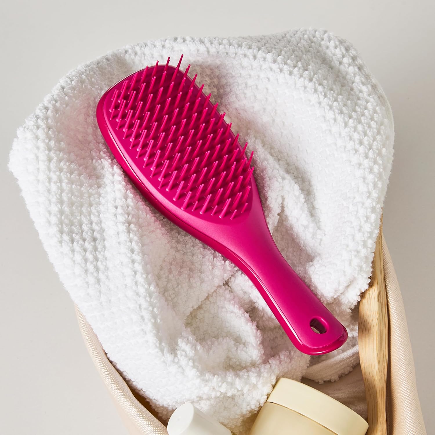 Thumbnail 5 de Tangle Teezer Mini Ultimate Detangler Magenta: Spazzola districante portatile per capelli bagnati e asciutti