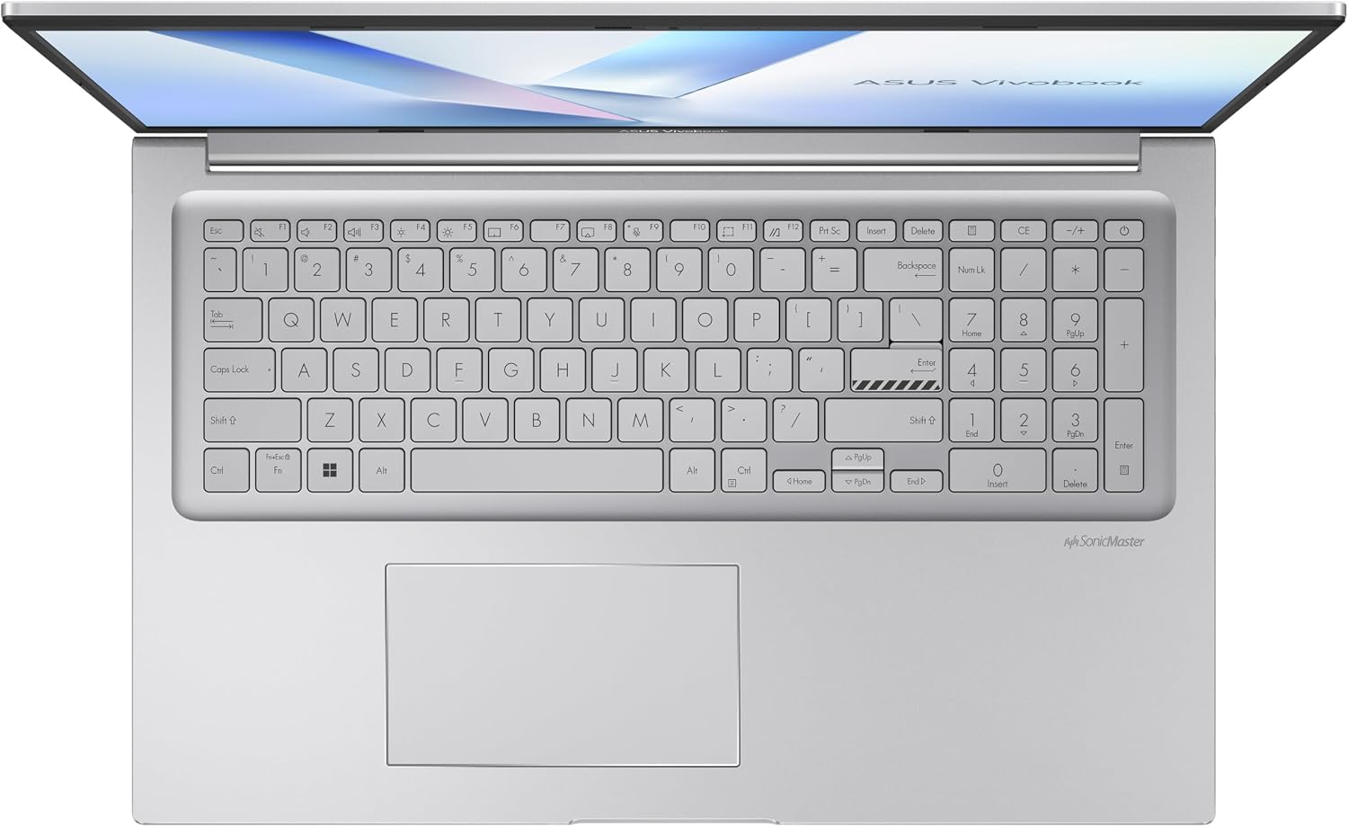 Detalle de ASUS Vivobook 17 X1704VA Laptop — 17.3" FHD, Core i5 120U, 16GB RAM, 512GB SSD