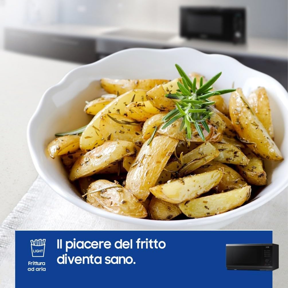 Detalle de Samsung MG23DG4524CGE1 Forno a Microonde con Cottura Croccante (23 L)