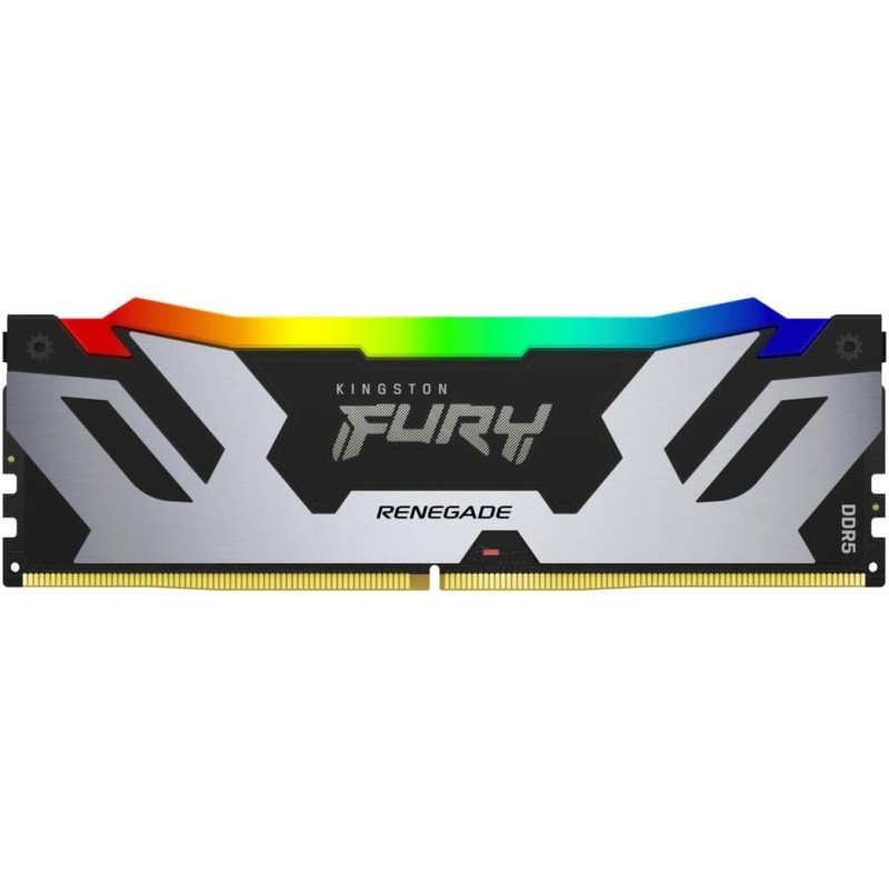 Detalle 2 de Kingston FURY Renegade RGB DDR5 96GB (2x48GB) CL32 Plata