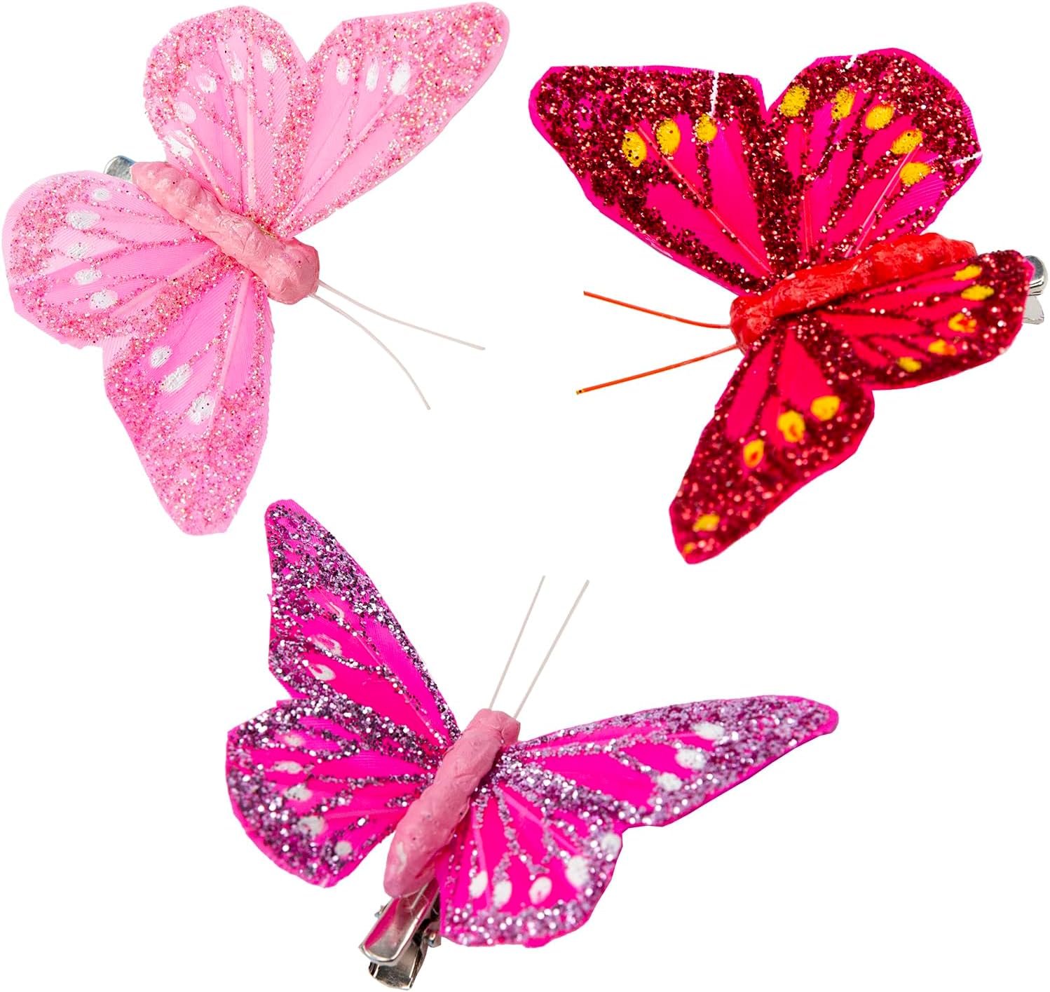 Thumbnail 6 de Wandelande Co. Decorative Butterfly Clips, 12-Piece Set