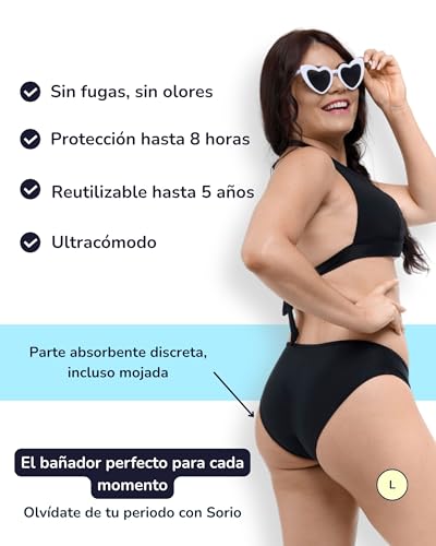 Thumbnail 3 de SORIO Bikini Menstrual para Mujer y Niña – Flujo Abundante