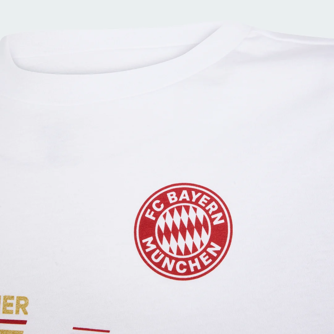 Detalle de Camiseta FC Bayern Championship Winner juvenil de Adidas