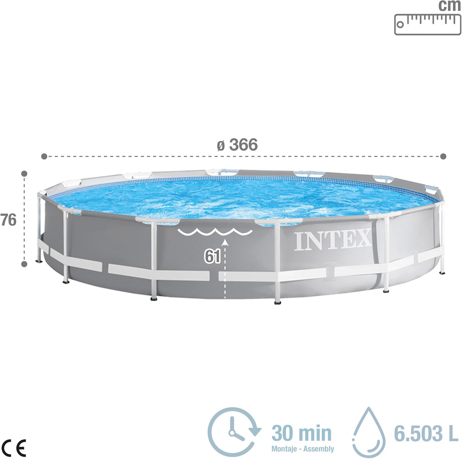 Detalle 2 de Intex 26710NP Piscina redonda 366x76 cm