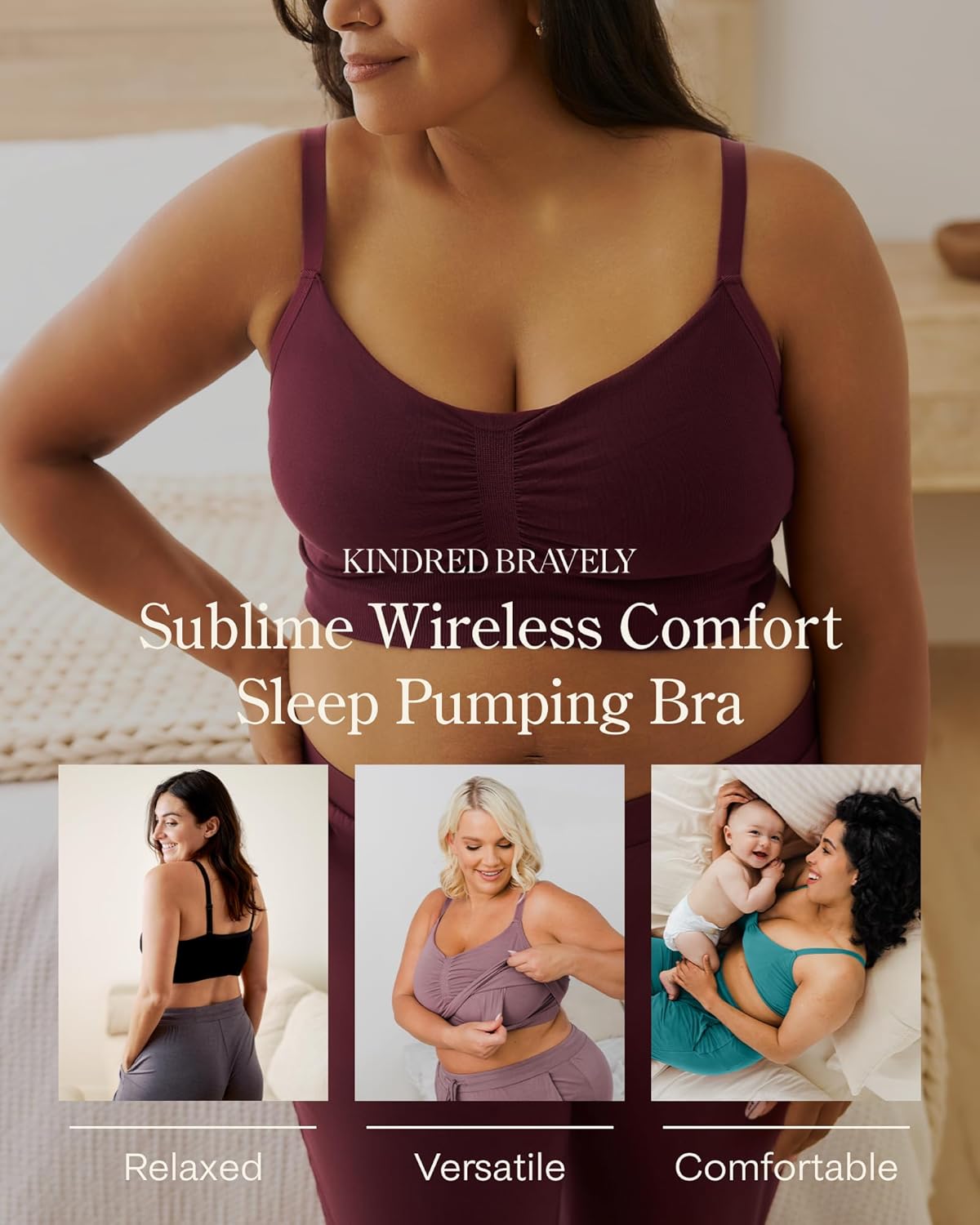Thumbnail 4 de Kindred Bravely Sublime Sleep Pumping Bra Hands Free