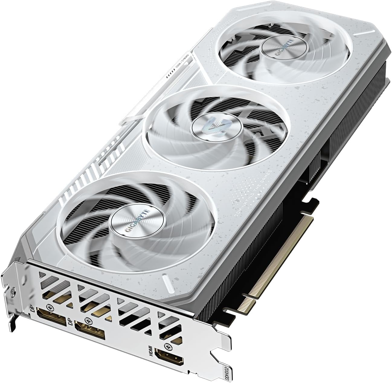 Detalle de Gigabyte Gaming Grafikkarte Radeon RX 9060 XT OC Ice 16G – GV-R906XGAMINGOCICE-16GD