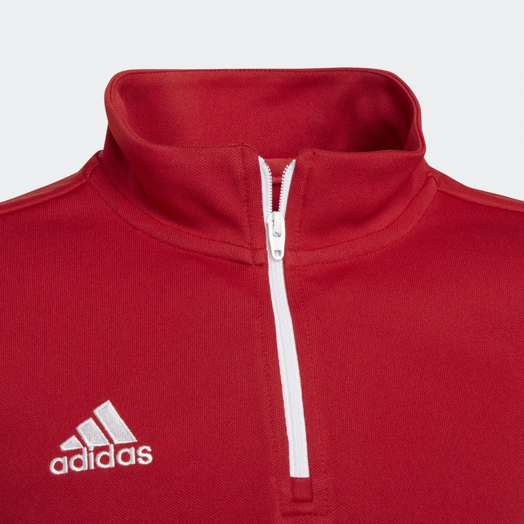 Detalle de Sudadera entrenamiento Entrada 22 de Adidas — Rojo
