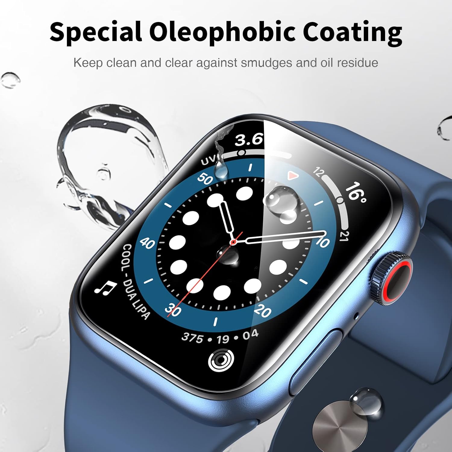Detalle 2 de LK 4 Pack Screen Protector 40/41mm for Apple Watch