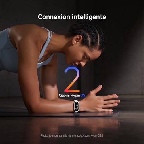 Thumbnail 12 de XIAOMI Smart Band 10 - Bracelet Connecté, autonomie 21 jours, écran AMOLED 1,72" et suivi santé