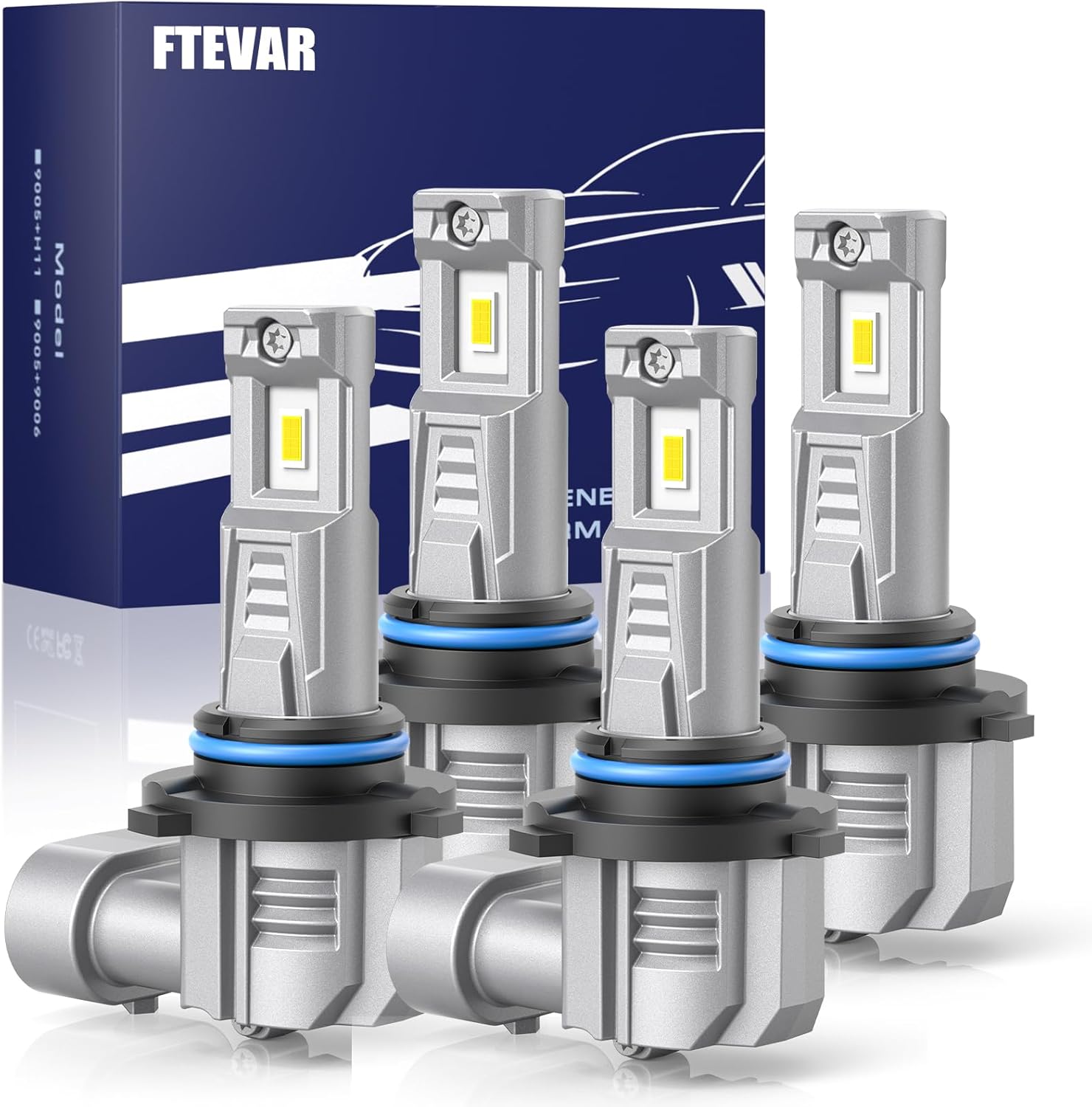 Detalle de FTEVAR 9005 9006 fog light combo, 4-pack