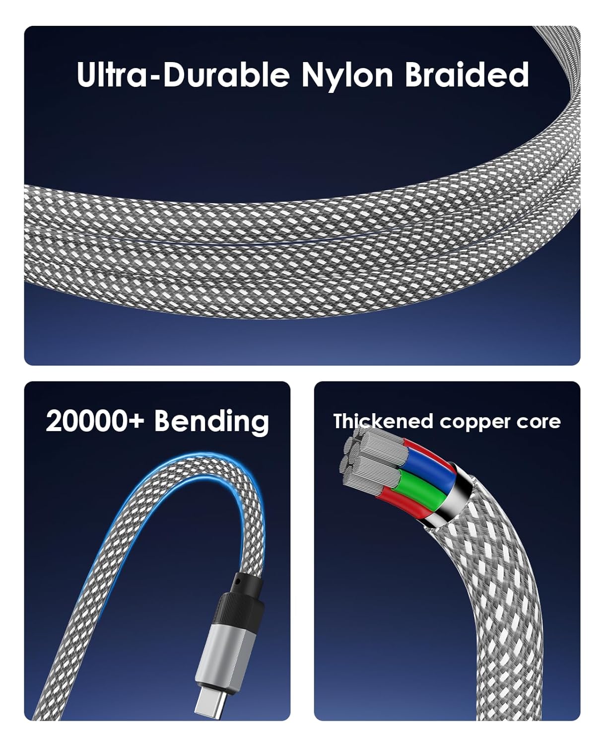 Thumbnail 3 de Magtame Cable Magnético USB-C a Lightning, 1m, carga rápida ⚡