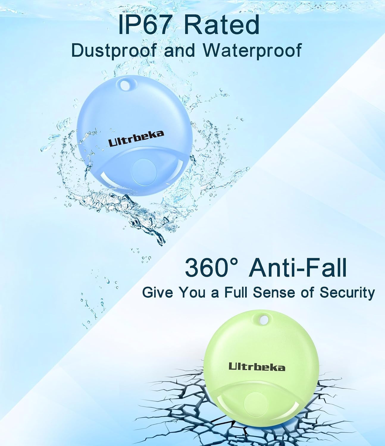Thumbnail 5 de Ultrbeka Air Tag 4-Pack Bluetooth Tracker for Keys