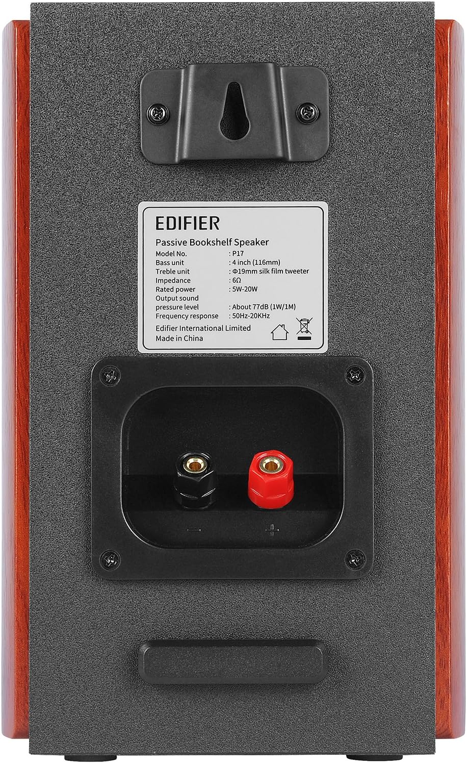 Detalle 2 de Edifier P17 Passive Regallautsprecher Paar