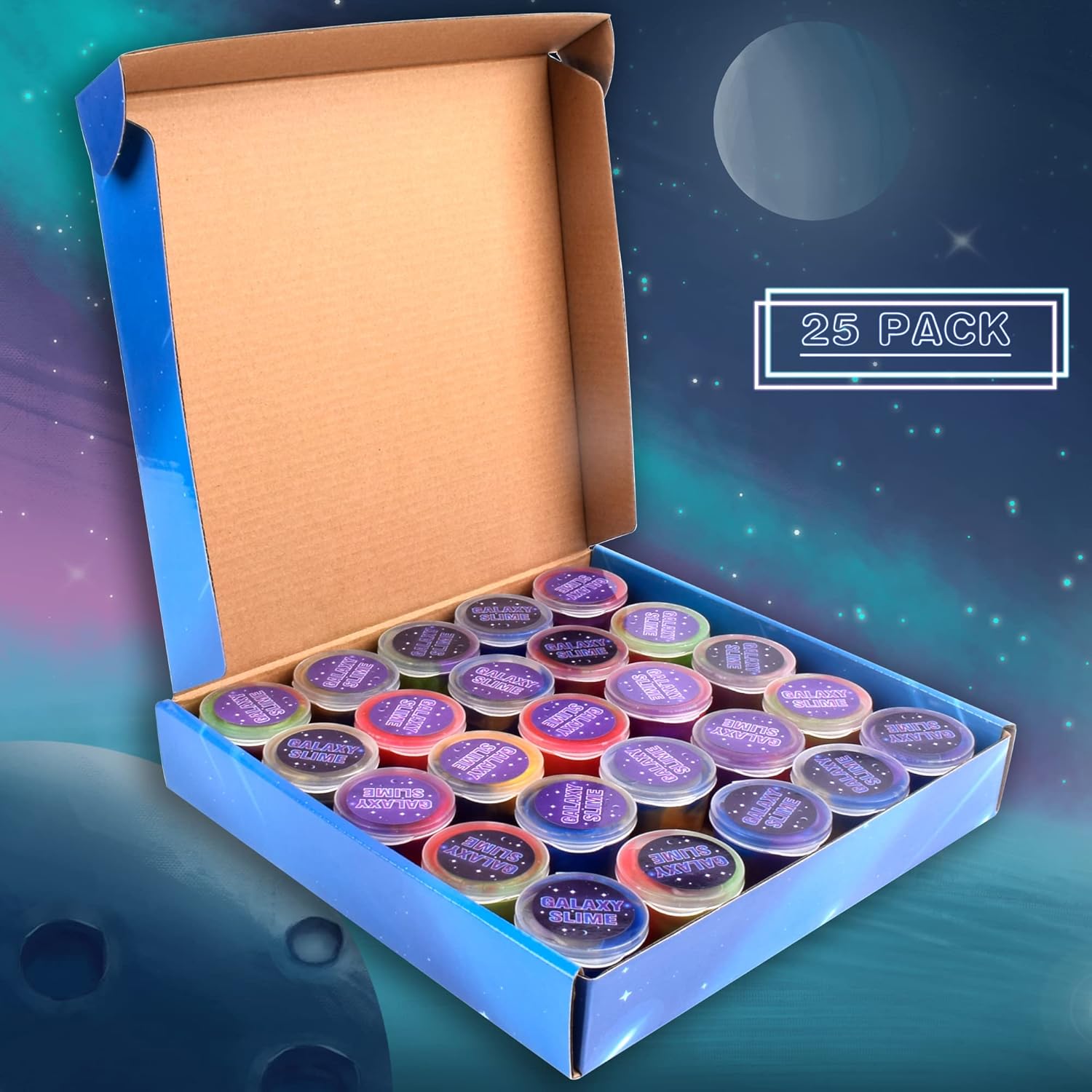Thumbnail 6 de 25 Packs Galaxy Slime – Party Favour for Kids and Adults